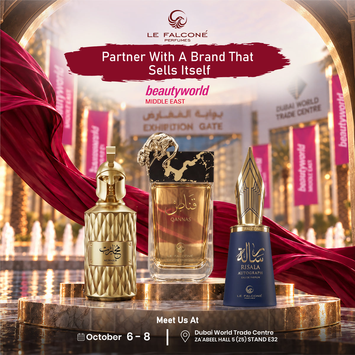 Le Falconé at Beautyworld Middle East 2026